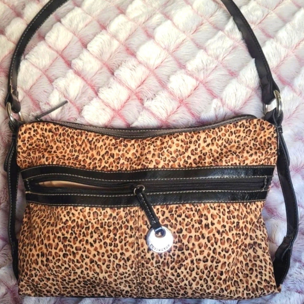 Covington Leopard Purse